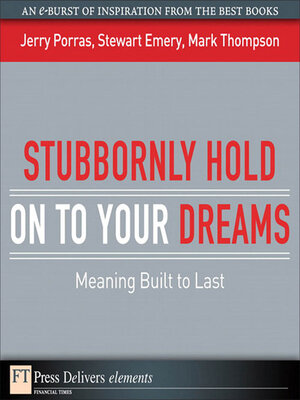 cover image of Stubbornly Hold on to Your Dreams